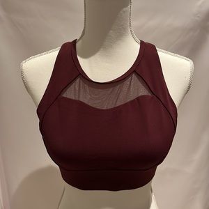 Lululemon Mesh High Neck Sports Bra